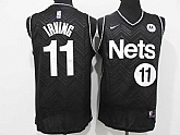 Nets 11 Kyrie Irving Black 2021 Earned Edition Swingman Jersey,baseball caps,new era cap wholesale,wholesale hats
